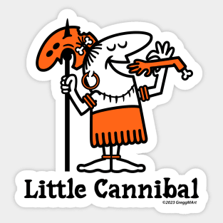 Little Cannibal Sticker